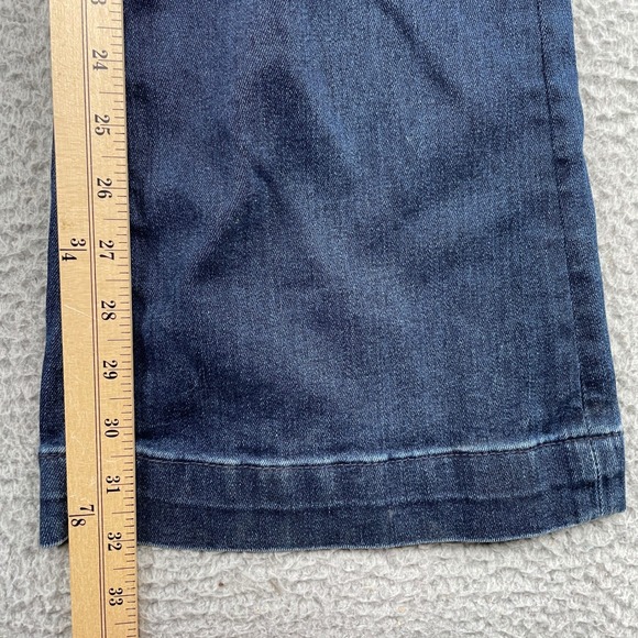 Lucky Brand Jeans Womens 30 Blue Brooke Flare Premium Italian Stretch Denim - Picture 9 of 11